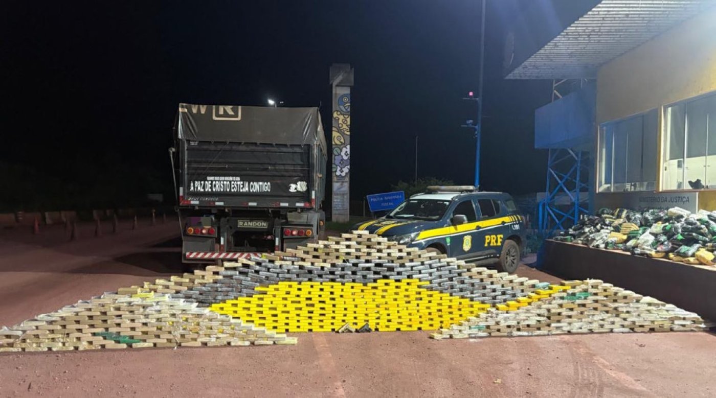 Rodoviária Federal realiza a 3ª maior apreensão de cocaína de 2026